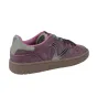 Victoria Smash-Suede Sneaker Damen in Bordeaux im Retro-Stil