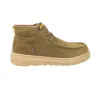 Pitas Olvera Veloursleder Stiefelette Herren Khaki Track-Sohle
