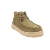Pitas Olvera Stivaletto in Camoscio Uomo Kaki, con Suola Track