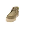 Pitas Olvera Veloursleder Stiefelette Herren Khaki Track-Sohle