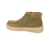 Pitas Olvera Stivaletto in Camoscio Uomo Kaki, con Suola Track