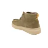 Pitas Olvera Boots en Daim pour Homme en Kaki, Semelle Track