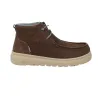 Pitas Paris Stivaletto in Camoscio Donna Nero, con Suola Track