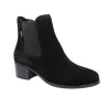 Callaghan 36803 Chelsea-Stiefelette aus Veloursleder Schwarz Damen