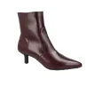 Wonders G-7111 Stivaletto in Pelle Bordeaux Donna Punta a Spillo