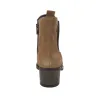 Callaghan 36803 Boots Chelsea en Daim Noir pour Femme à Talon