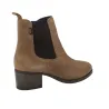 Callaghan 36803 Boots Chelsea en Daim Noir pour Femme à Talon