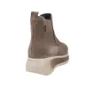 Callaghan 61607 Taupe Suede Chelsea Ankle Boot for Women Platform