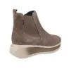 Callaghan 61607 Stivaletto Chelsea in Camoscio Tartufo Donna Platform