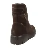 IGI&CO 21494 Boots en Daim Marron pour Femme à Semelle Track et Zips