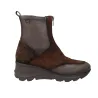 Pepe Menargues 21600 Stivaletto Combinato in Camoscio Marrone Donna