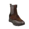 Pepe Menargues 21600 Stivaletto Combinato in Camoscio Marrone Donna