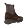 Pepe Menargues 21600 Stivaletto Combinato in Camoscio Marrone Donna