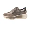 Callaghan 61611 Kombi-Sneaker aus Taupefarbenem Veloursleder Damen