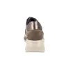 Callaghan 61611 Combined Taupe Suede Sneaker for Women with Laces
