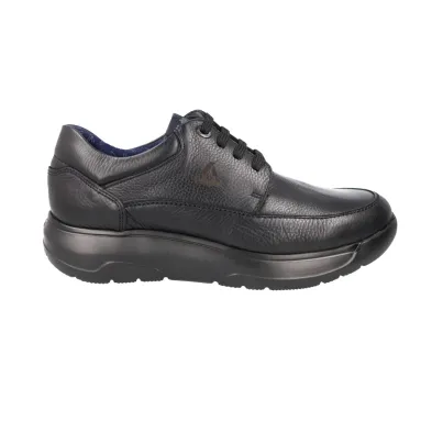 Callaghan 66700 Scarpa Casual in Pelle Nera per Uomo con Lacci