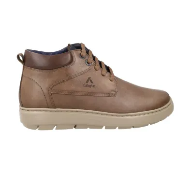 Callaghan 60608 Camel Leather Chukka Boot for Men with Laces