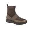 Pepe Menargues 21634 Elastic Taupe Leather Ankle Boot for Women
