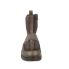 Pepe Menargues 21634 Elastic Taupe Leather Ankle Boot for Women