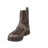 Pepe Menargues 21634 Elastische Stiefelette aus Taupe-Leder Damen