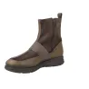 Pepe Menargues 21634 Elastic Taupe Leather Ankle Boot for Women