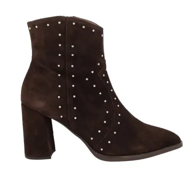 Wonders M-5431 Stiefelette aus Testa-Wildleder mit Nieten Damen