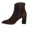 Wonders M-5431 Stiefelette aus Testa-Wildleder mit Nieten Damen
