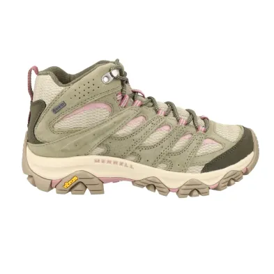 Merrell Moab 3 Mid GTX Chaussures de Randonnée Imperméables Femme Vert Olive