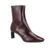 Wonders Talis M-6301 Tronchetti in Pelle Donna Nero e Bordeaux