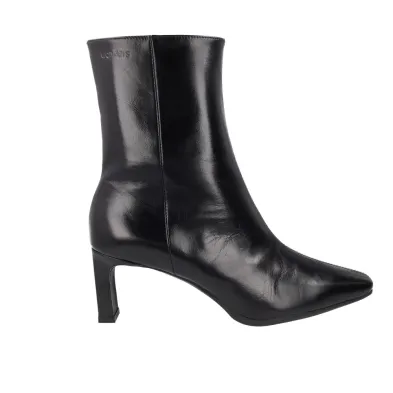 Wonders Talis M-6301 Tronchetti in Pelle Donna Nero e Bordeaux