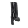 Wonders Talis M-6301 Tronchetti in Pelle Donna Nero e Bordeaux
