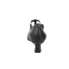 Barminton T4 Scarpa Charleston Pelle Cinturino Fibbia Donna Nero