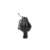 Barminton T4 Mercedes Leather Shoe Cord Fastening Women Black Taupe