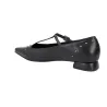 Bailarina Mary Jane Tachuelas Barminton T1 Negro