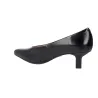 Wonders G-7141 Pumps Kitten-Absatz Leder Schwarz