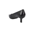 Wonders G-7141 Kitten Heel Court Shoes Black Leather
