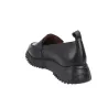Wonders A-4420 Plateau-Loafer Narbenleder Schwarz