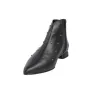 Barminton T1 Studded Ankle Boots Black Leather Women