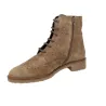 Barminton TG1 Budapester Stiefelette Taupe Wildleder