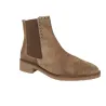 Barminton TG1 Chelsea Boots Taupe Wildleder Budapester