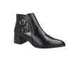 Barminton T5 Double Buckle Ankle Boots Leather Women