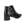 Barminton T5 Double Buckle Ankle Boots Leather Women