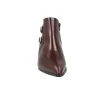Barminton T5 Double Buckle Ankle Boots Leather Women
