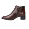 Bottine Barminton T5 Double Boucle Cuir Femme