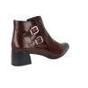 Barminton T5 Double Buckle Ankle Boots Leather Women
