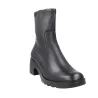 Pepe Menargues TG4 Plain Leather Ankle Boots Black Women