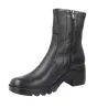 Pepe Menargues TG4 Plain Leather Ankle Boots Black Women