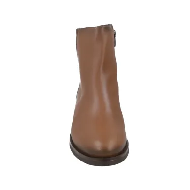 Pepe Menargues T4 Stiefelette Leder Blockabsatz Damen
