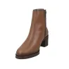 Pepe Menargues T4 Plain Leather Block Heel Ankle Boots