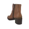 Pepe Menargues T4 Plain Leather Block Heel Ankle Boots